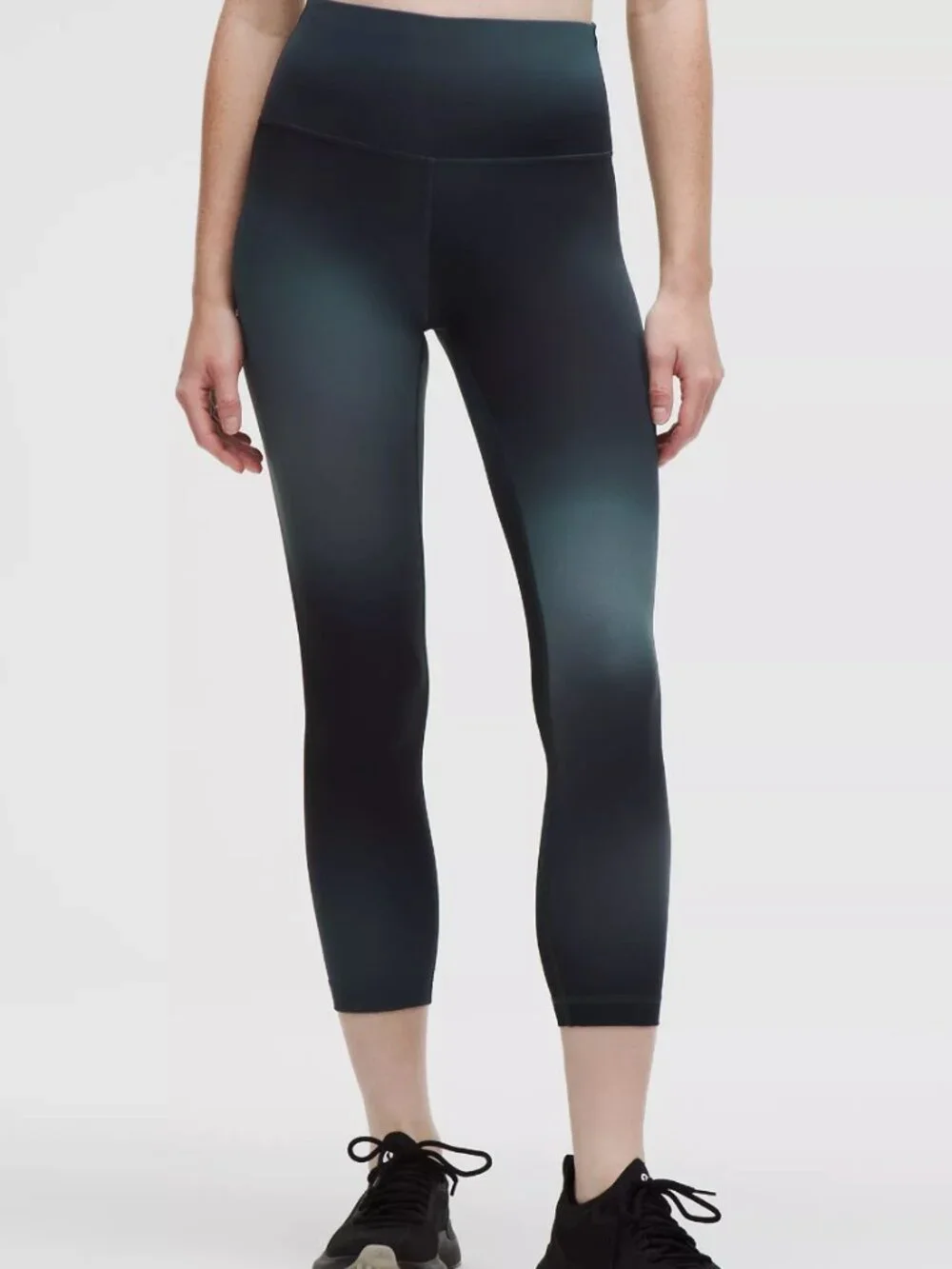 Lululemon Women's Wunder Train High-Rise Tight 25" Midnight Haze Black Size 10 - Picture 8 of 12